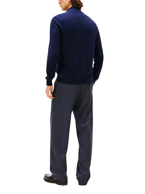 Cardigan misto cashmere con zip Tommy Hilfiger | MW0MW28050DW5